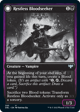 Restless Bloodseeker // Bloodsoaked Reveler [Innistrad: Double Feature] - La Boîte Mystère ( The Mystery Box)