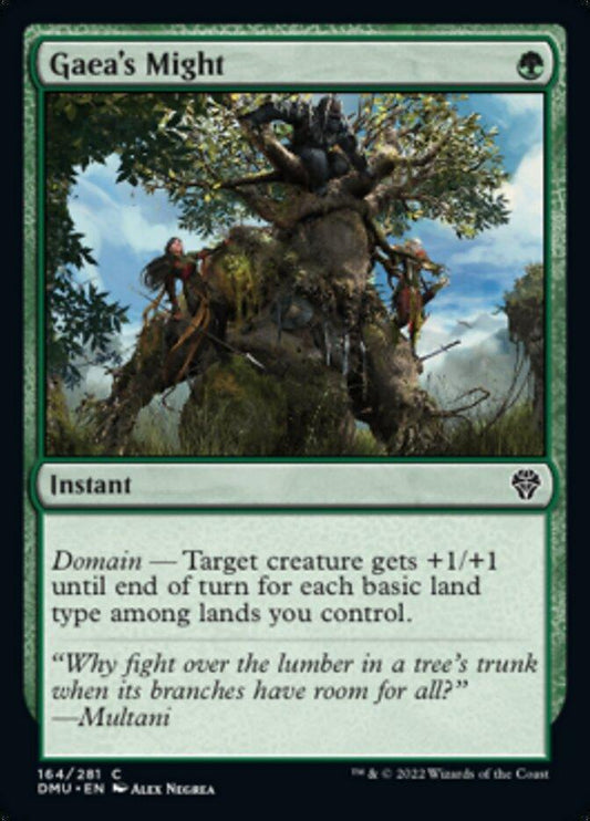 Gaea's Might [Dominaria United] - La Boîte Mystère ( The Mystery Box)
