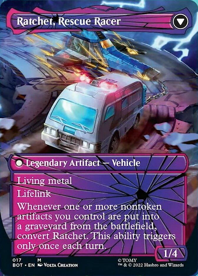 Ratchet, Field Medic // Ratchet, Rescue Racer (Shattered Glass) [Universes Beyond: Transformers] - La Boîte Mystère ( The Mystery Box)
