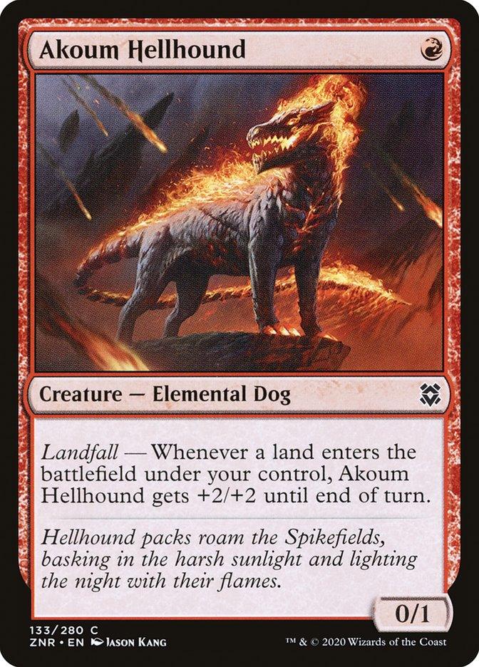 Akoum Hellhound [Zendikar Rising] - La Boîte Mystère ( The Mystery Box)