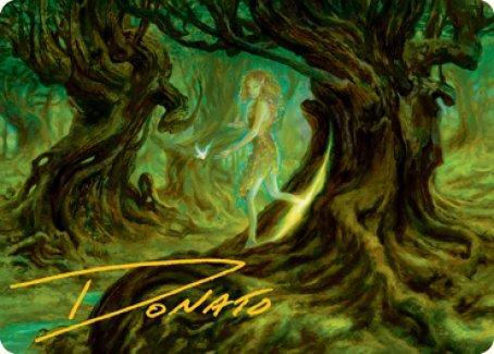 Neverwinter Dryad Art Card (Gold-Stamped Signature) [Dungeons & Dragons: Adventures in the Forgotten Realms Art Series] - La Boîte Mystère ( The Mystery Box)