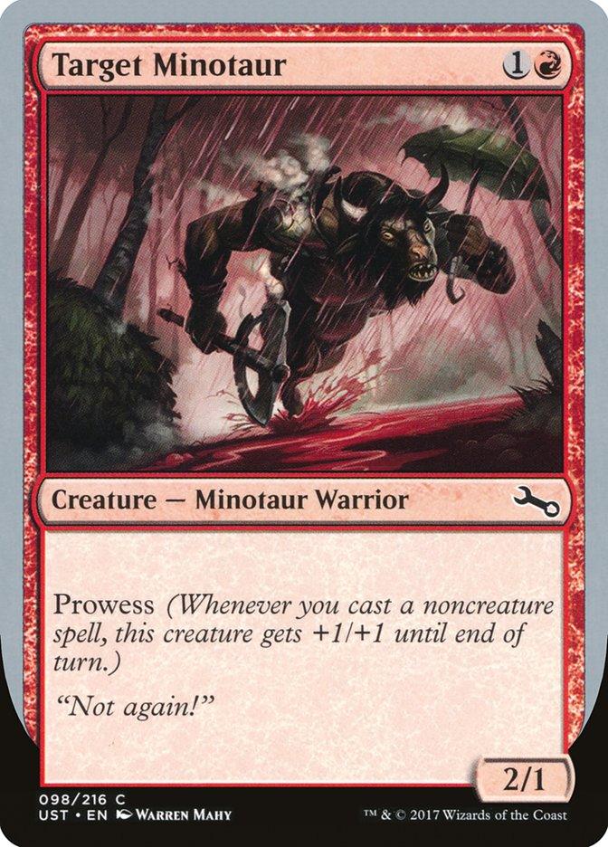 Target Minotaur (Rain Art) [Unstable] - La Boîte Mystère ( The Mystery Box)