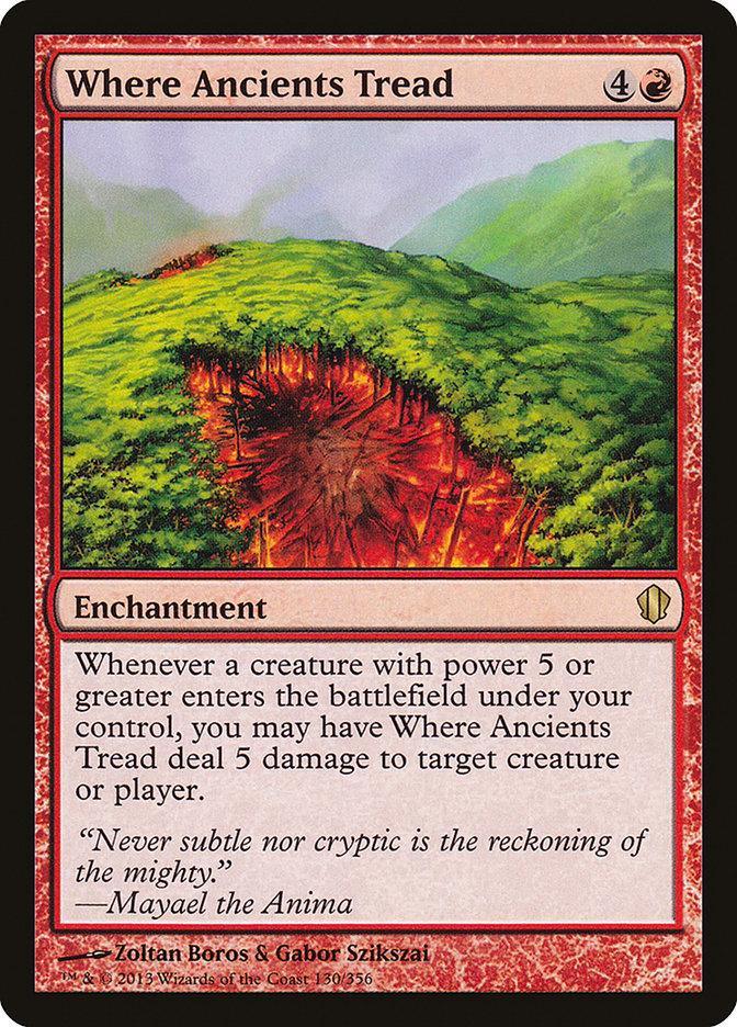 Where Ancients Tread [Commander 2013] - La Boîte Mystère ( The Mystery Box)