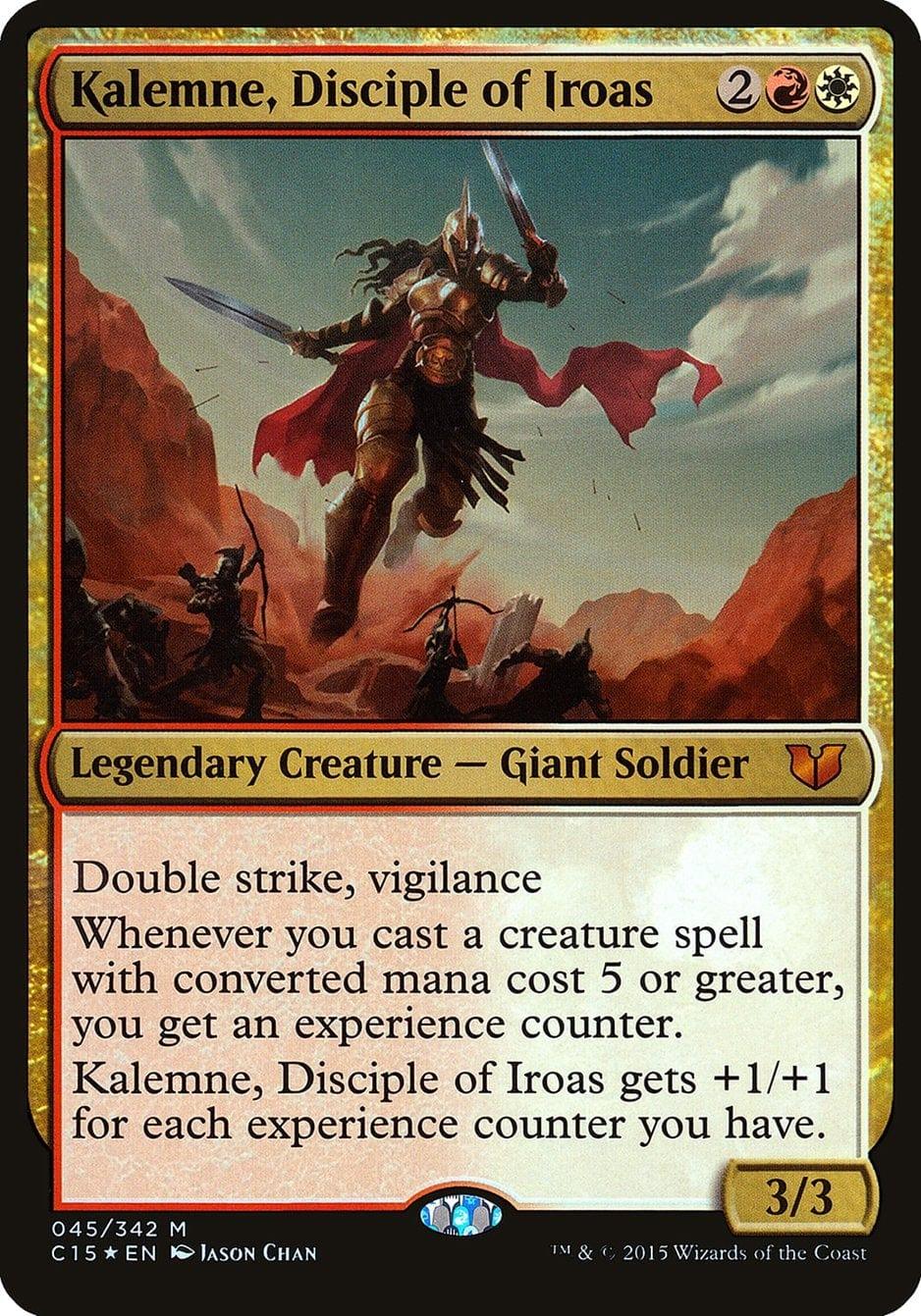 Kalemne, Disciple of Iroas (Oversized) [Commander 2015 Oversized] - La Boîte Mystère ( The Mystery Box)