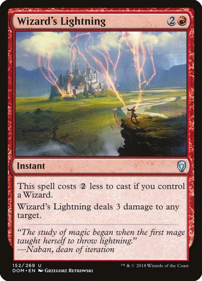 Wizard's Lightning [Dominaria] - La Boîte Mystère ( The Mystery Box)