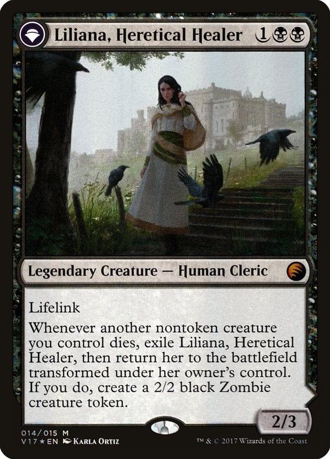 Liliana, Heretical Healer // Liliana, Defiant Necromancer [From the Vault: Transform] - La Boîte Mystère ( The Mystery Box)