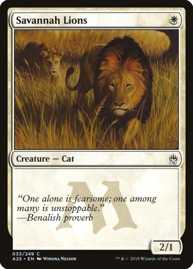 Savannah Lions [Masters 25] - La Boîte Mystère ( The Mystery Box)
