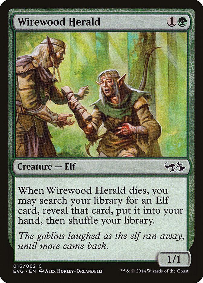 Wirewood Herald (Elves vs. Goblins) [Duel Decks Anthology] - La Boîte Mystère ( The Mystery Box)
