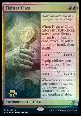 Fighter Class [Dungeons & Dragons: Adventures in the Forgotten Realms Prerelease Promos] - La Boîte Mystère ( The Mystery Box)
