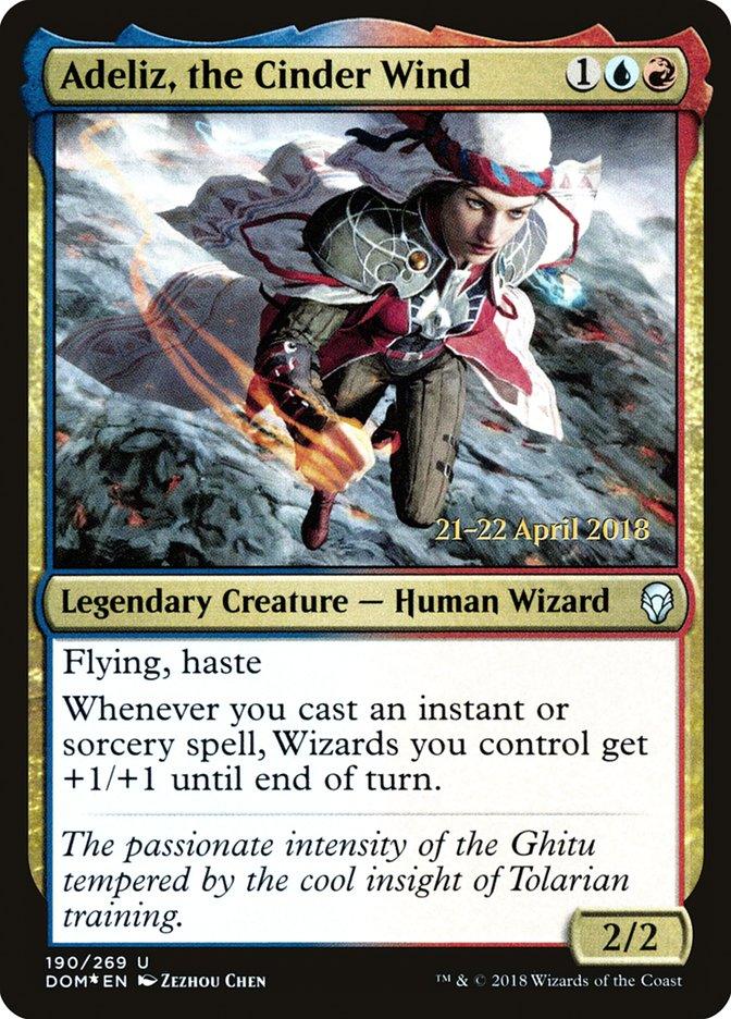 Adeliz, the Cinder Wind [Dominaria Prerelease Promos] - La Boîte Mystère ( The Mystery Box)