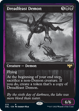 Dreadfeast Demon [Innistrad: Double Feature] - La Boîte Mystère ( The Mystery Box)