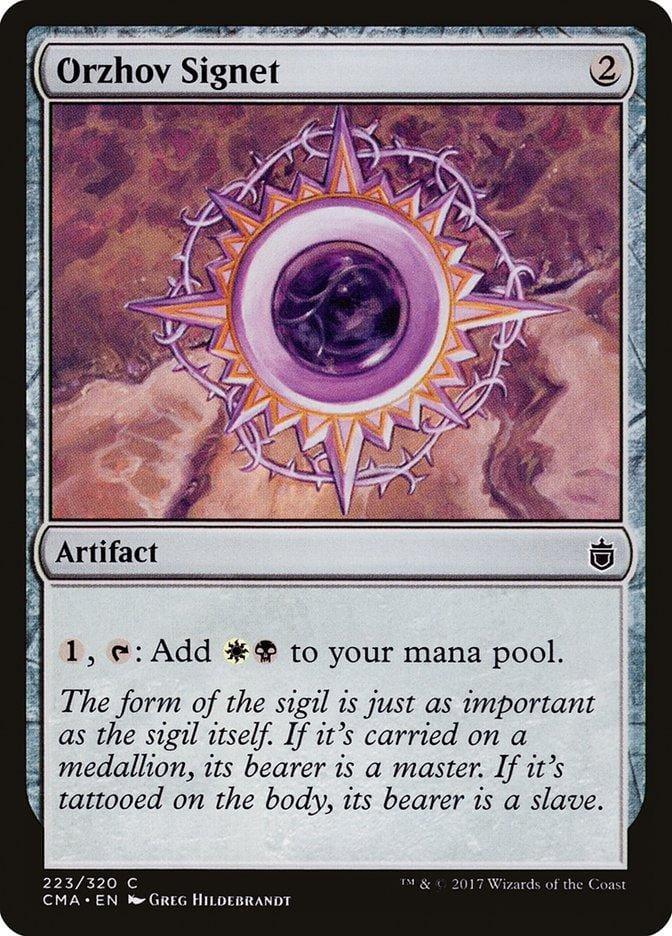 Orzhov Signet [Commander Anthology] - La Boîte Mystère ( The Mystery Box)