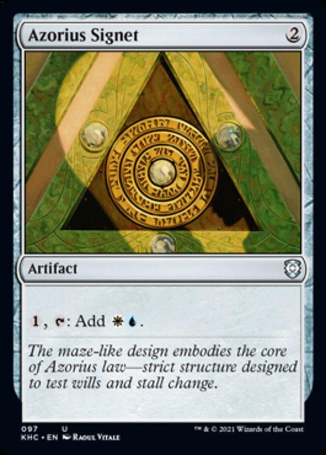 Azorius Signet [Kaldheim Commander] - La Boîte Mystère ( The Mystery Box)