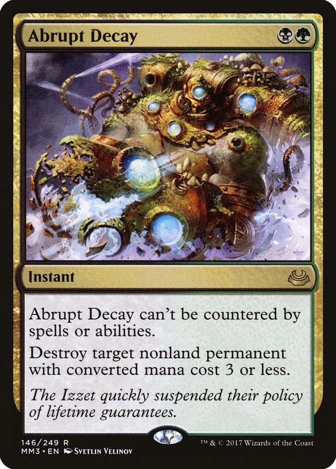 Abrupt Decay [Modern Masters 2017] - La Boîte Mystère ( The Mystery Box)