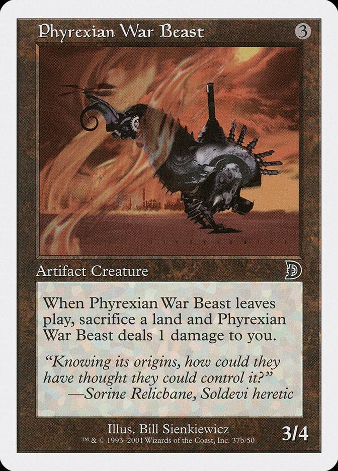 Phyrexian War Beast (Signature on Right) [Deckmasters] - La Boîte Mystère ( The Mystery Box)