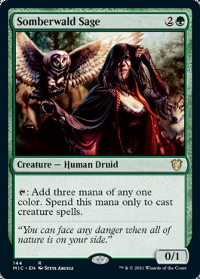 Somberwald Sage [Innistrad: Midnight Hunt Commander] - La Boîte Mystère ( The Mystery Box)
