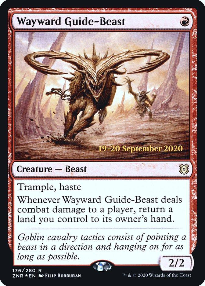 Wayward Guide-Beast [Zendikar Rising Prerelease Promos] - La Boîte Mystère ( The Mystery Box)