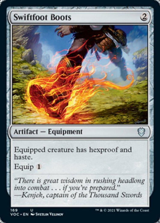 Swiftfoot Boots [Innistrad: Crimson Vow Commander] - La Boîte Mystère ( The Mystery Box)