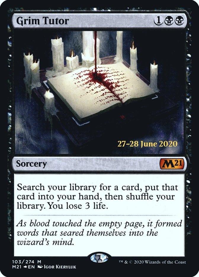 Grim Tutor [Core Set 2021 Prerelease Promos] - La Boîte Mystère ( The Mystery Box)