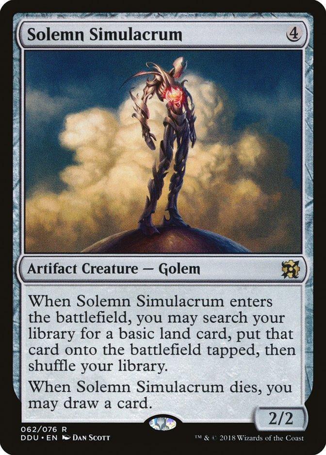 Solemn Simulacrum [Duel Decks: Elves vs. Inventors] - La Boîte Mystère ( The Mystery Box)