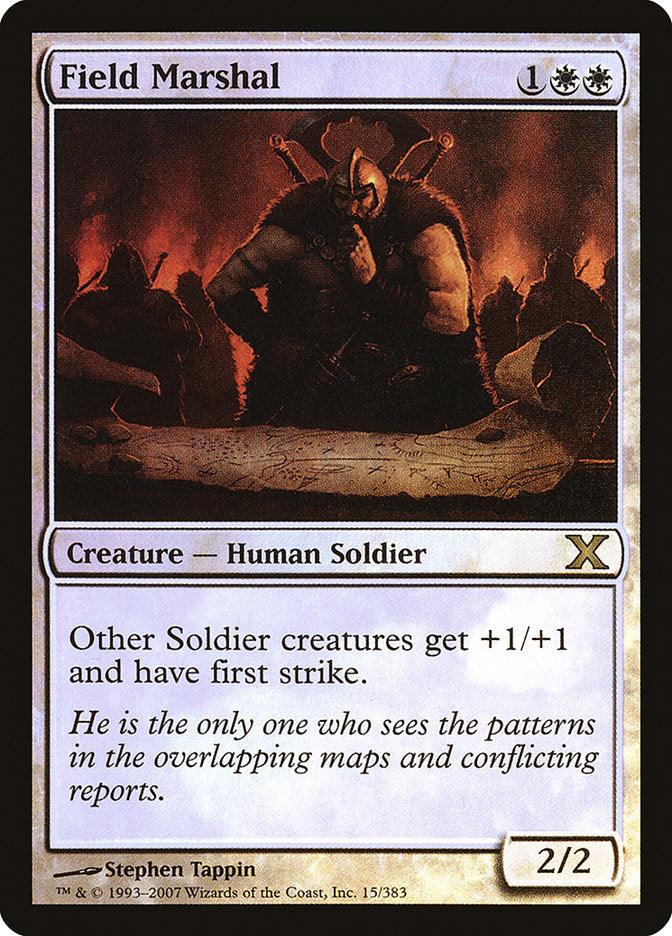 Field Marshal (Premium Foil) [Tenth Edition] - La Boîte Mystère ( The Mystery Box)