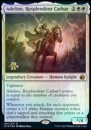 Adeline, Resplendent Cathar [Innistrad: Midnight Hunt Prerelease Promos] - La Boîte Mystère ( The Mystery Box)