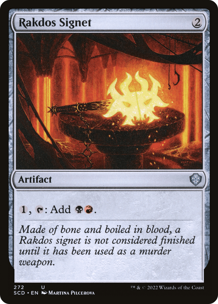 Rakdos Signet [Starter Commander Decks] - La Boîte Mystère ( The Mystery Box)
