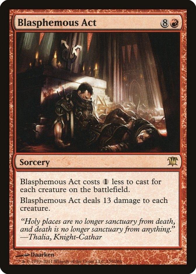 Blasphemous Act [Innistrad] - La Boîte Mystère ( The Mystery Box)