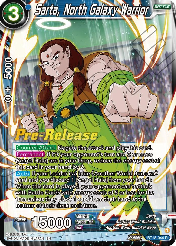 Sarta, North Galaxy Warrior (BT18-044) [Dawn of the Z-Legends Prerelease Promos] - La Boîte Mystère ( The Mystery Box)