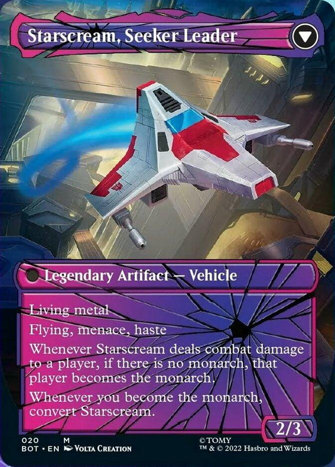 Starscream, Power Hungry // Starscream, Seeker Leader (Shattered Glass) [Universes Beyond: Transformers] - La Boîte Mystère ( The Mystery Box)