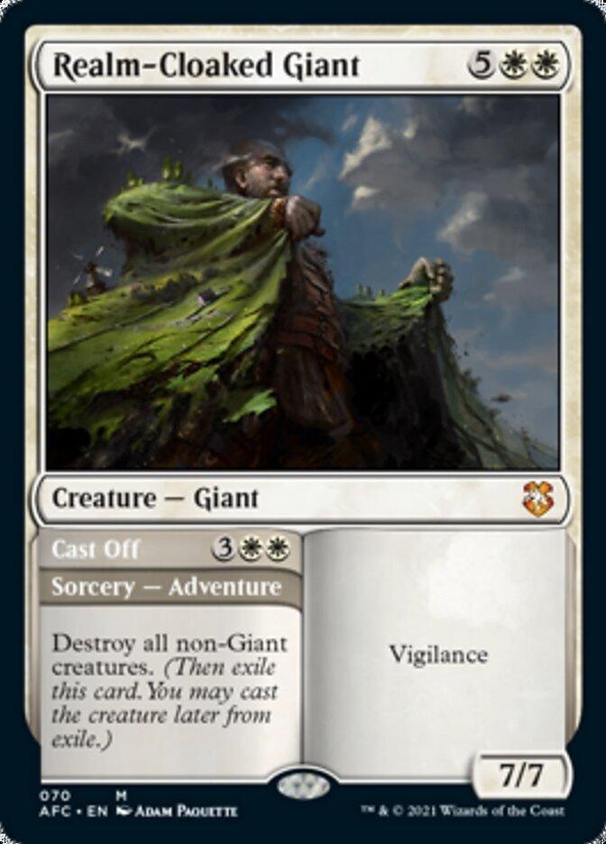 Realm-Cloaked Giant // Cast Off [Dungeons & Dragons: Adventures in the Forgotten Realms Commander] - La Boîte Mystère ( The Mystery Box)