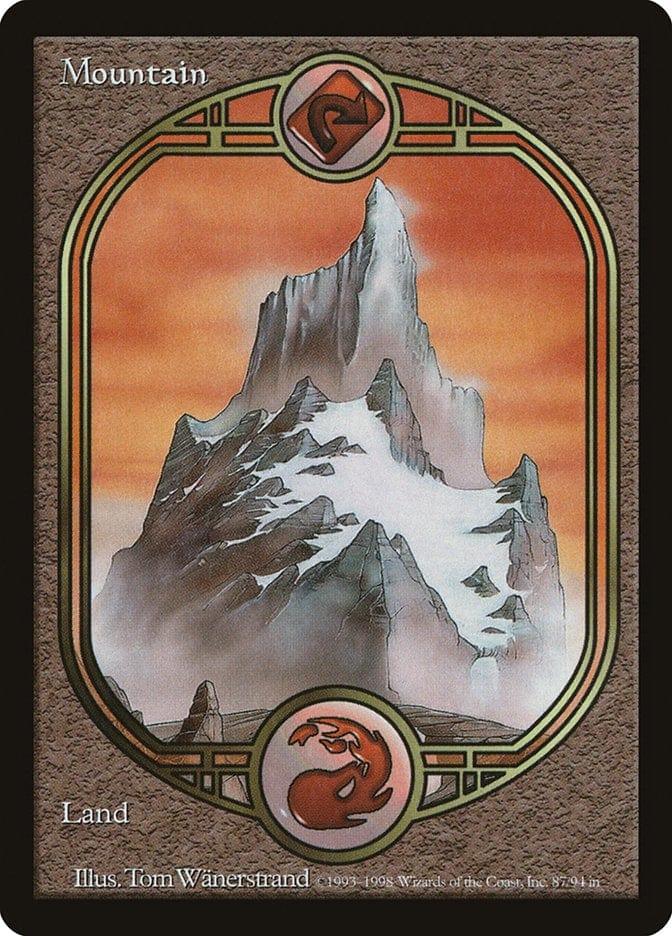 Mountain (87) [Unglued] - La Boîte Mystère ( The Mystery Box)