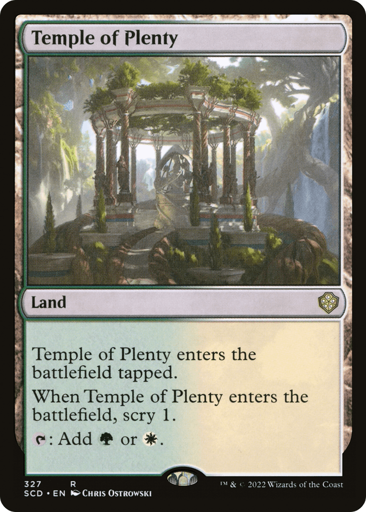 Temple of Plenty [Starter Commander Decks] - La Boîte Mystère ( The Mystery Box)