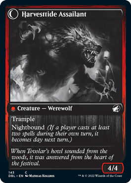 Harvesttide Infiltrator // Harvesttide Assailant [Innistrad: Double Feature] - La Boîte Mystère ( The Mystery Box)