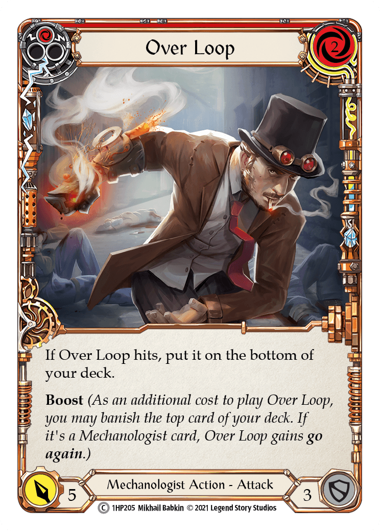 Over Loop (Red) [1HP205] - La Boîte Mystère ( The Mystery Box)