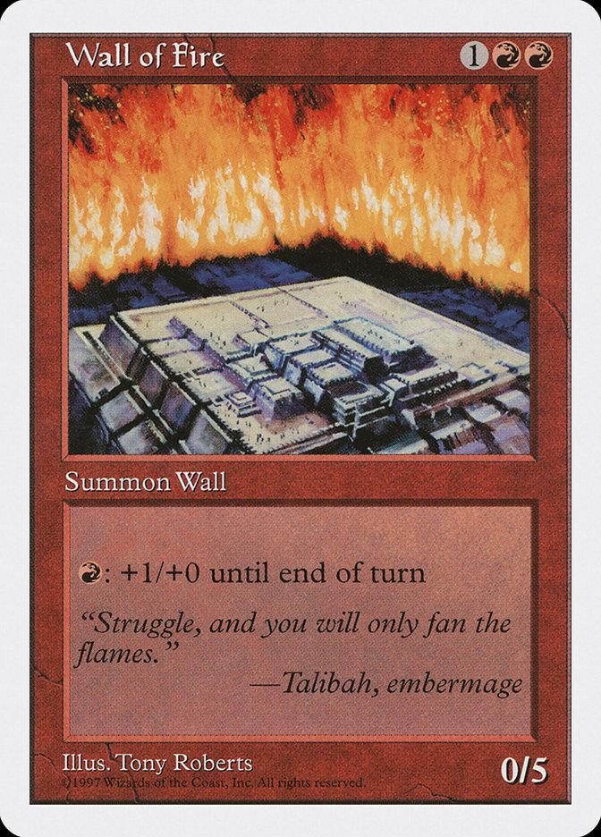 Wall of Fire [Fifth Edition] - La Boîte Mystère ( The Mystery Box)