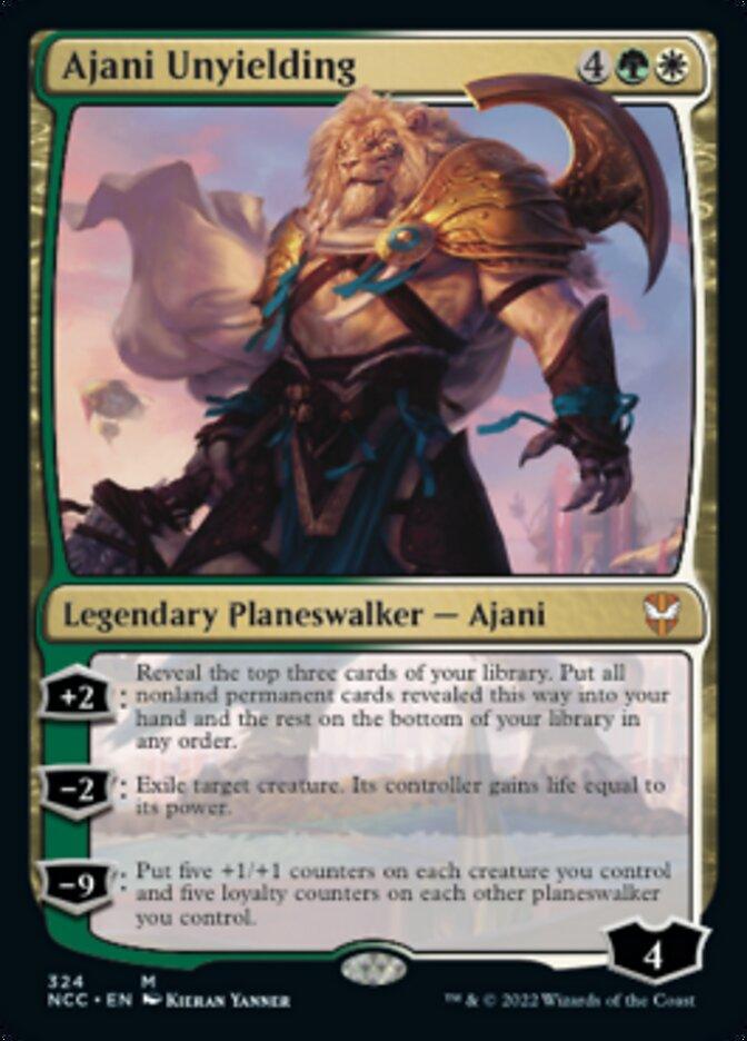Ajani Unyielding [Streets of New Capenna Commander] - La Boîte Mystère ( The Mystery Box)