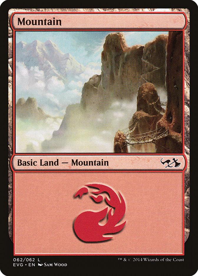 Mountain (62) (Elves vs. Goblins) [Duel Decks Anthology] - La Boîte Mystère ( The Mystery Box)