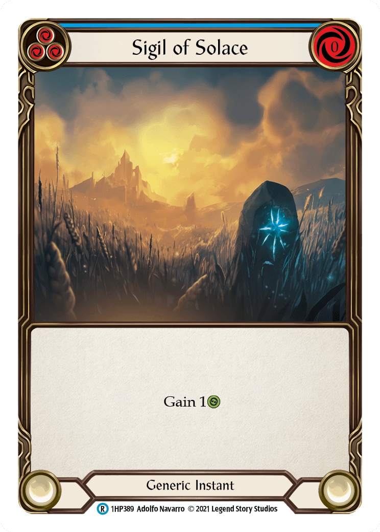 Sigil of Solace (Blue) [1HP389] - La Boîte Mystère ( The Mystery Box)