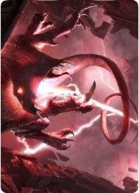 Thundering Rebuke Art Card [Zendikar Rising Art Series] - La Boîte Mystère ( The Mystery Box)