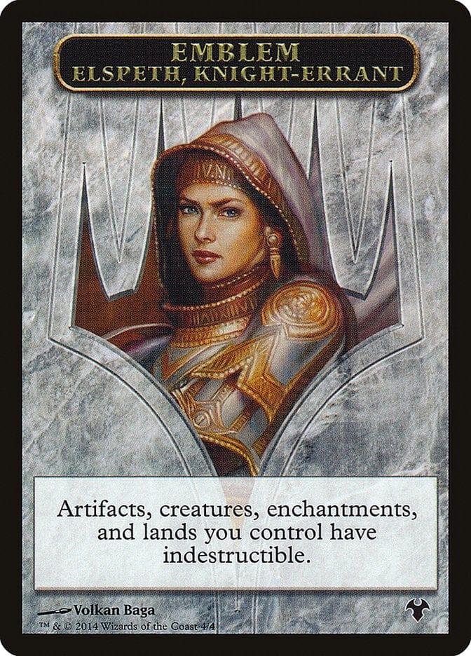Elspeth, Knight-Errant Emblem [Modern Event Deck 2014 Tokens] - La Boîte Mystère ( The Mystery Box)