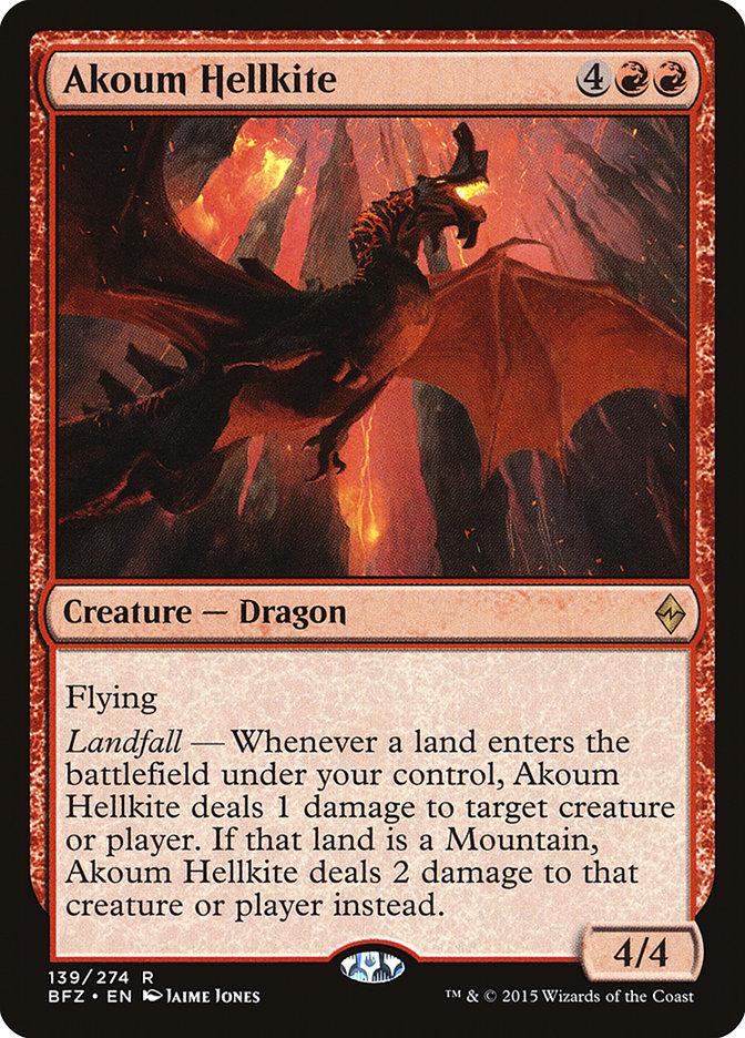 Akoum Hellkite [Battle for Zendikar] - La Boîte Mystère ( The Mystery Box)