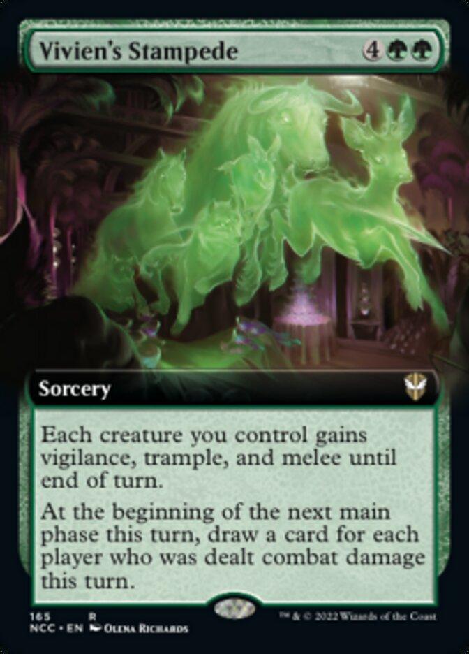 Vivien's Stampede (Extended Art) [Streets of New Capenna Commander] - La Boîte Mystère ( The Mystery Box)