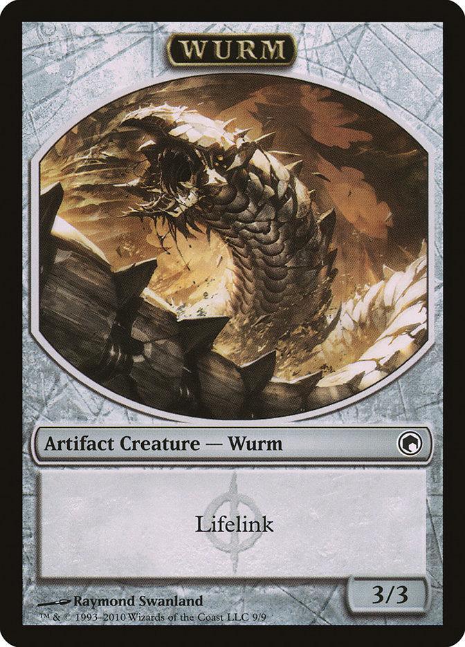 Wurm (Lifelink) [Scars of Mirrodin Tokens] - La Boîte Mystère ( The Mystery Box)