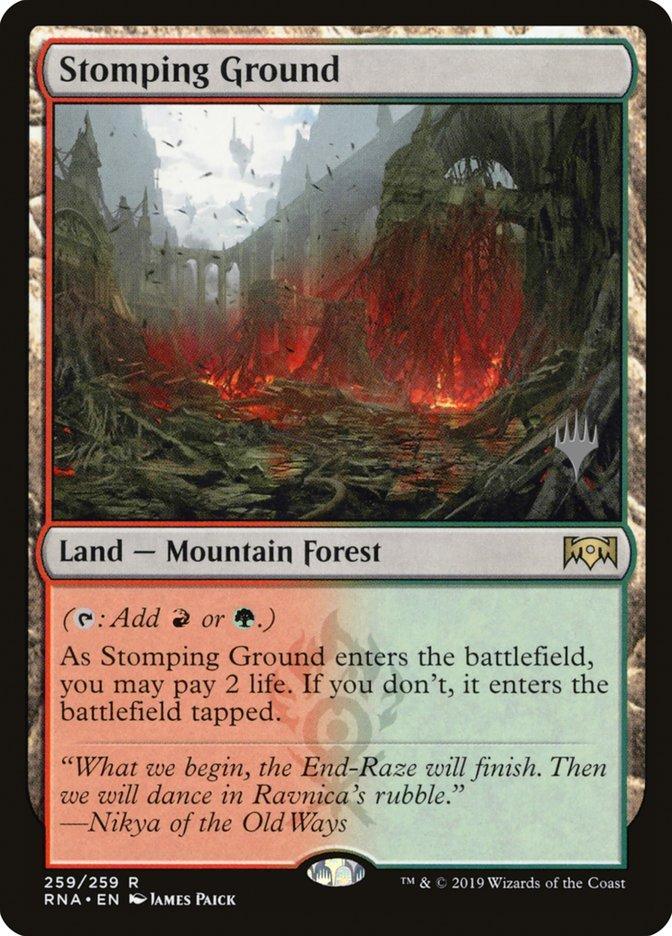 Stomping Ground (Promo Pack) [Ravnica Allegiance Promos] - La Boîte Mystère ( The Mystery Box)