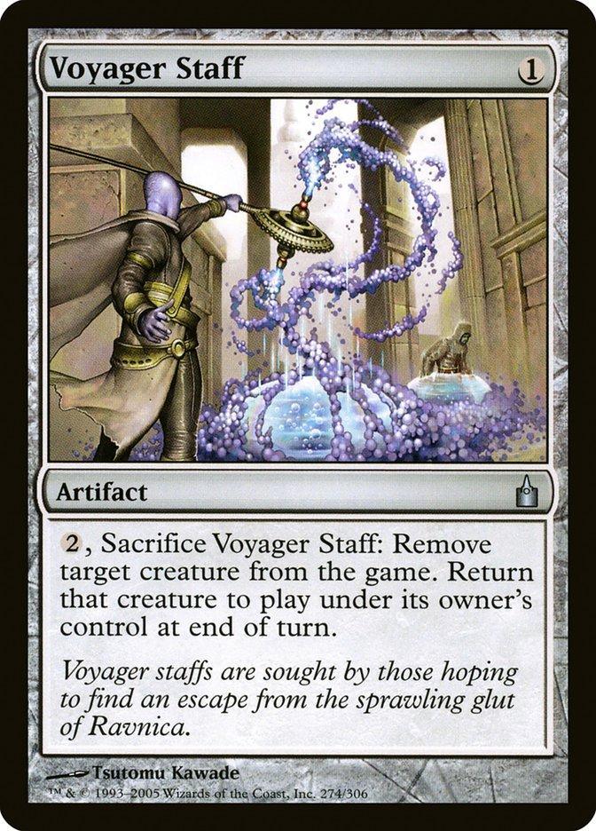 Voyager Staff [Ravnica: City of Guilds] - La Boîte Mystère ( The Mystery Box)