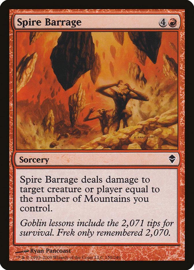 Spire Barrage [Zendikar] - La Boîte Mystère ( The Mystery Box)