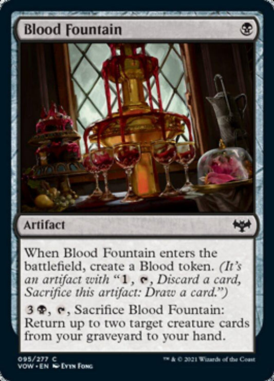 Blood Fountain [Innistrad: Crimson Vow] - La Boîte Mystère ( The Mystery Box)