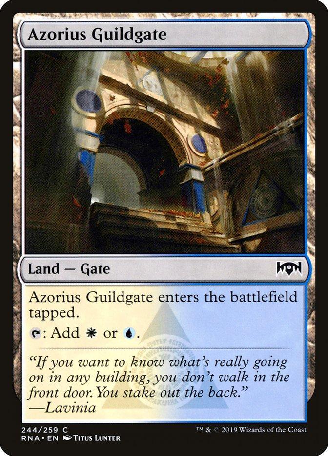 Azorius Guildgate (244/259) [Ravnica Allegiance] - La Boîte Mystère ( The Mystery Box)