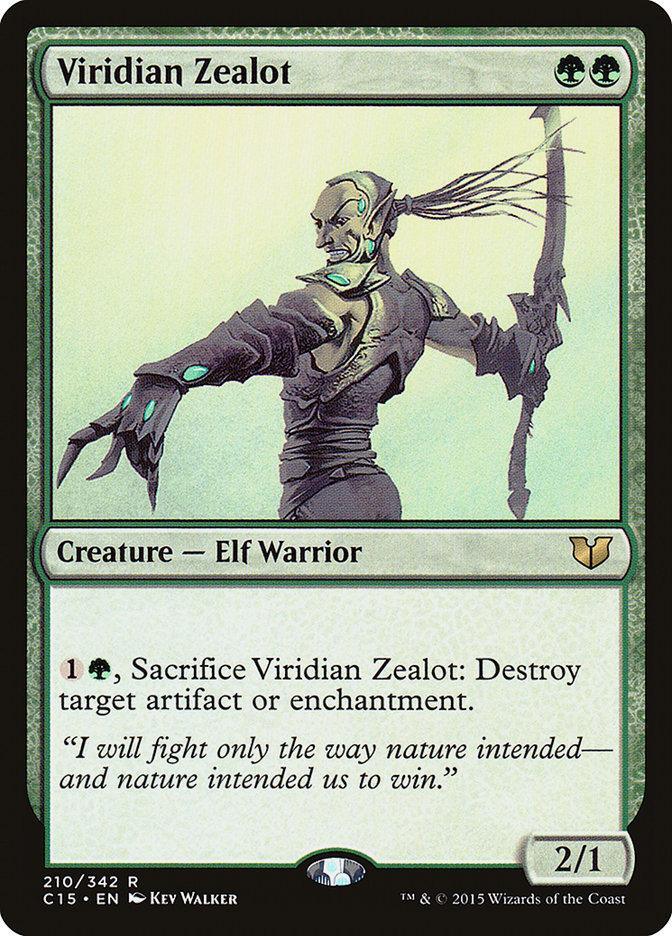 Viridian Zealot [Commander 2015] - La Boîte Mystère ( The Mystery Box)